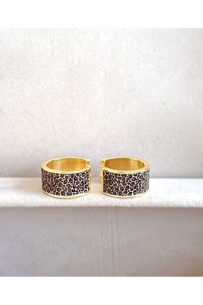 BEBİ BİJUTERİ حلق دائري على شكل حلقة الفهد