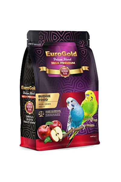 EuroGold Deluxe Blend Gerçek Elmalı Premium Muhabbet Yemi 1 Kg