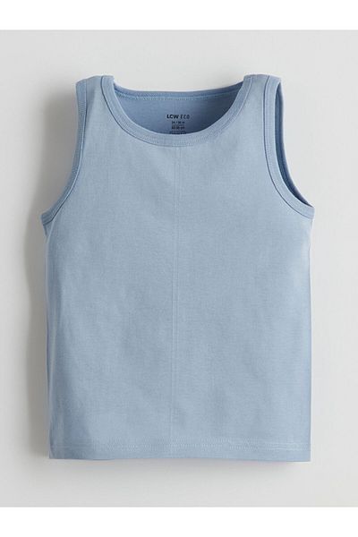LC Waikiki New Season Crew Neck Basic Boy's Undershirt - S5Hu32Z1