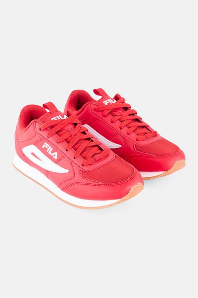Fila Men Zellini Lace Up Outdoor Shoes, Red