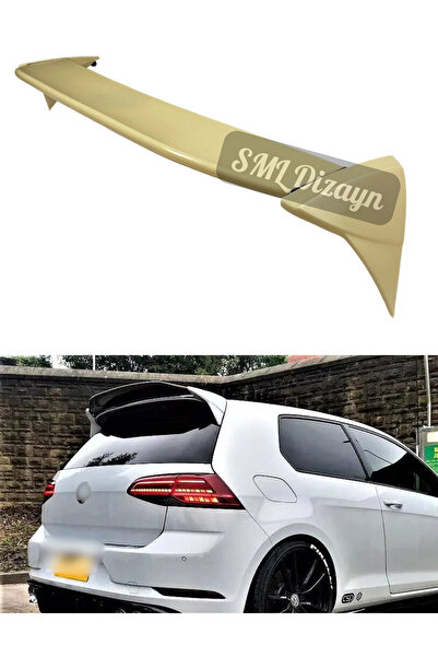 SML Dizayn Volkswagen Golf 7-7.5 Aspec Spoiler Spoyler Bagaj Üstü Spoylır 201...
