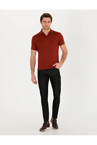 Cacharel Erkek Slim Fit Jean Pantolon-Black