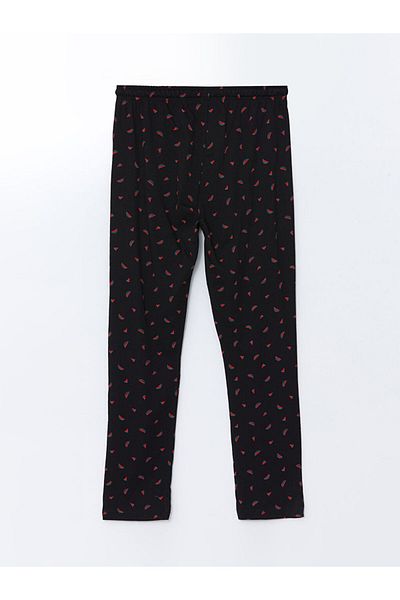 LC Waikiki Black Standard Fit Men's Pajama Bottom