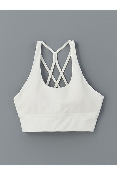 LC Waikiki Xside Active White U-Neck Women's Sports Bustier