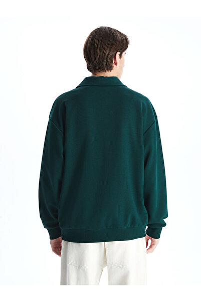 LC Waikiki XSIDE Dik Yaka Uzun Kollu Baskılı Erkek Sweatshirt