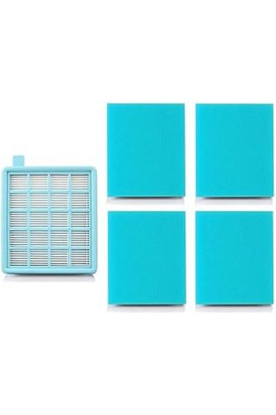 DENİZ Popular Hepa Filter 4 Sponge Compatible with Fc 9532/09 Power Pro Active