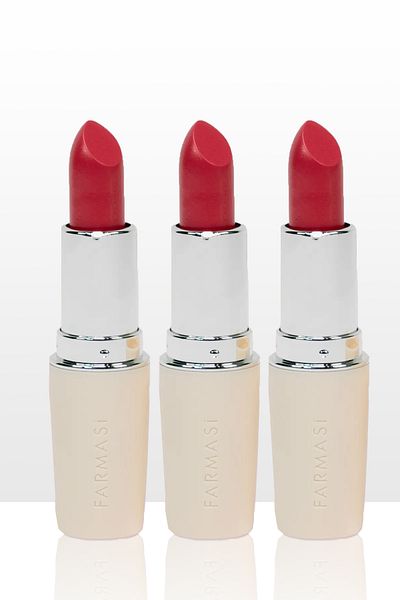 Farmasi 3 Pack Creamy Lipstick 01 Country
