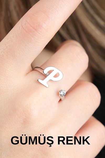 Jack Ferrero Silver Anti-Arroof Letter Ring