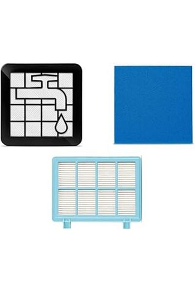 Mu Art Ahşap Popular Filter Set Compatible with Fc9331/07 Powerpro City