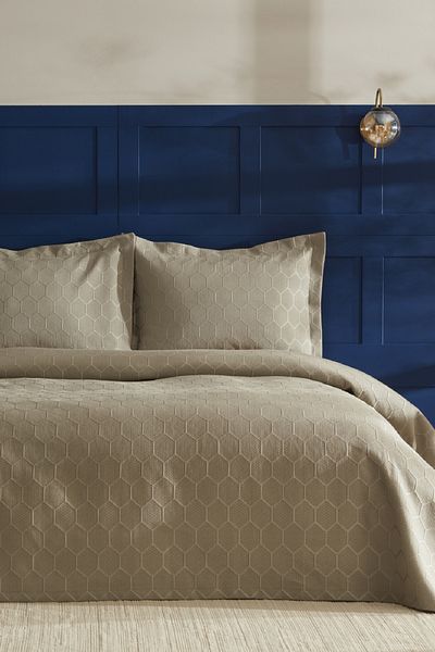Nautica Home Polygon Double Bed Cover Set