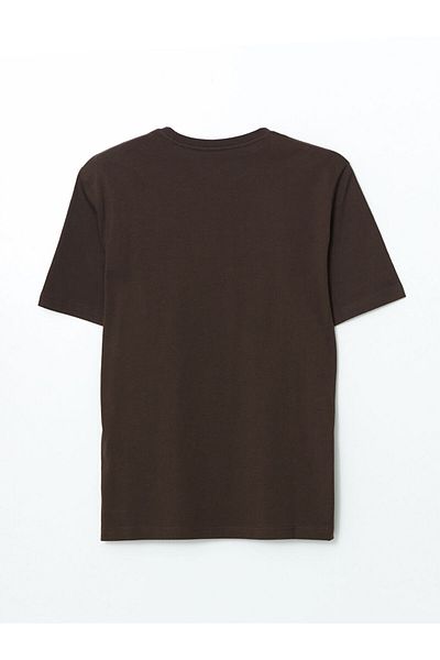 LC Waikiki Ανδρικό μπλουζάκι New Season Crew Neck Combed Cotton - S50839Z8