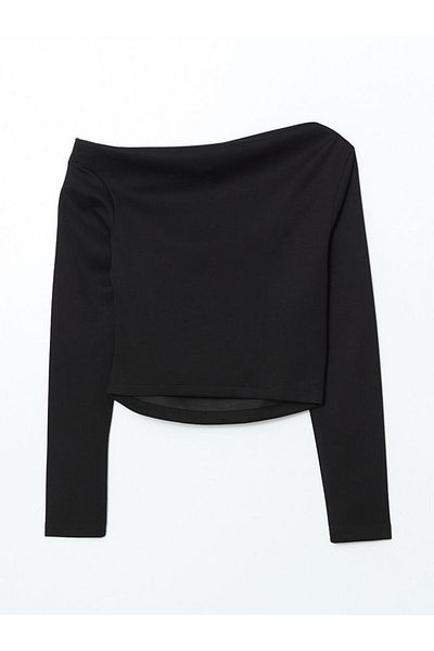 LC Waikiki Xside Black Boat Neck Women's Body