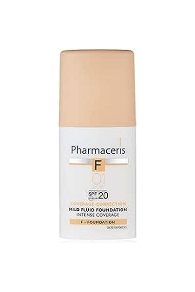 Pharmaceris F Intense Coverage Mild Fluid Foundation 30ml Ivory 01