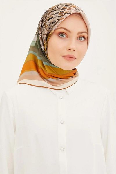Armine Nostalgia Series Sura Silk Scarf 8934-07