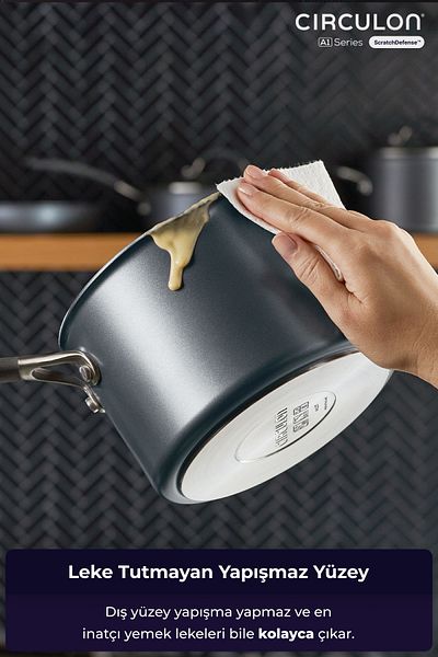 Circulon Sauce Pot with Glass Lid 18 cm