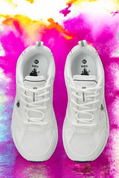 U.S. Polo Assn. A1678939 Women's White Sports Shoes