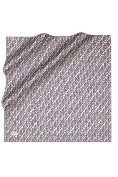 Cacharel Logo Desenli Cacharel Twill Eşarp