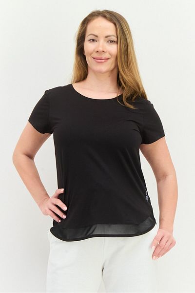 Head Women Slim Fit Short Sleeve Outdoor T-shirt, Black