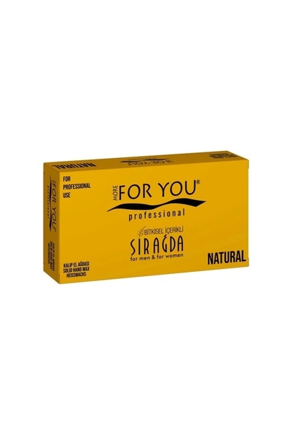 More For You Bitkisel Kalıp Sir Ağda Naturel (Sarı) 500 ml