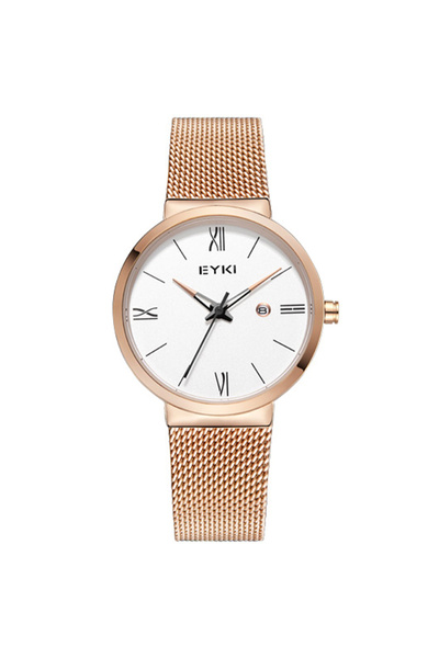 ETG ساعة كوارتز مقاومة للماء من EYKI Boutique Fashion Couple Models Single لل...
