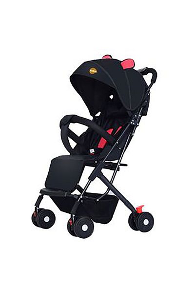 KidLe Baby Stroller Three-folding Ultra-light Stroller Can Sit And Lie Down