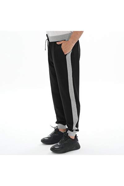 ASN concept بنطال رياضي أسود للرجال (مع خيار الحجم الكبير)