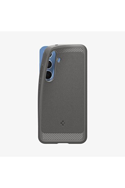 Spigen Rugged Armor MagFit for Galaxy S25 PLUS case [MagSafe compatible] - Marble Gray
