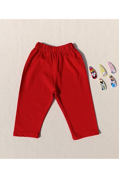 siyalife Girl's Basic Knee-Length Leggings Capri