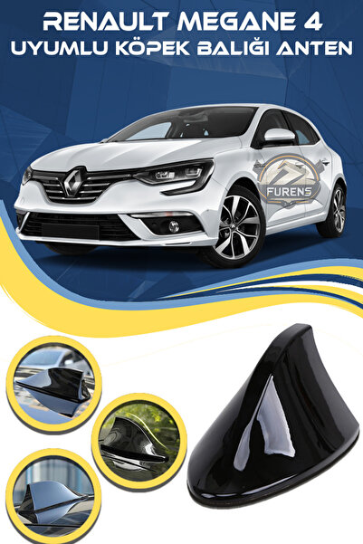 STS Oto Aksesuar Renault Megane 4 Uyumlu Oto Balık Sırtı Anten Elektrikli Köp...
