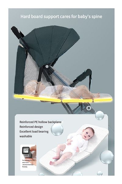 Ma Baby Lightweight Baby Stroller, Foldable And Portable Baby Toddlers Travel Stroller