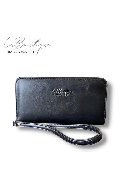 LA BOUTIQUE 4047 Portofel LB negru
