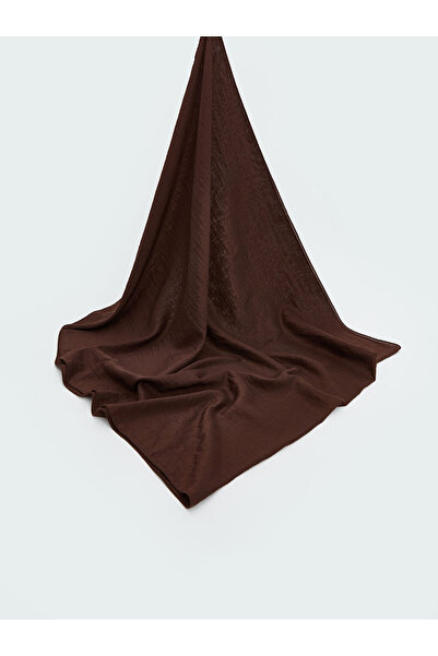 LC Waikiki GÜLİS STORE'DEN Kahverengi Basic Kadın Vual Şal