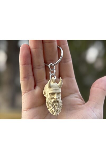 WELLCUT Mimir - Mythological Wisdom Keychain |   3D Printing