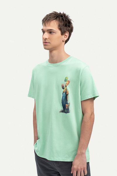 KAFT Μπλουζάκι Unisex Regular Fit Design: με μοτίβο Lupuda