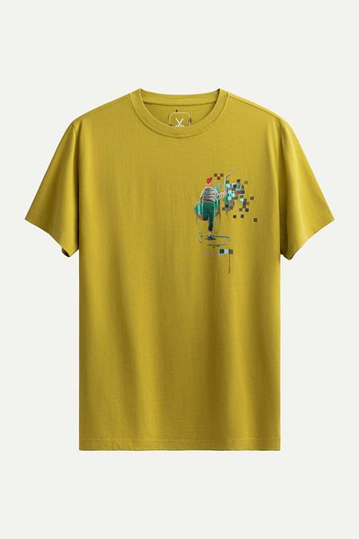 KAFT Μπλουζάκι Unisex Regular Fit Design - Pigment