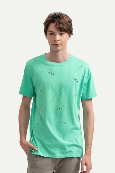 KAFT Unisex Design T-Shit - Κανονική εφαρμογή Lucka
