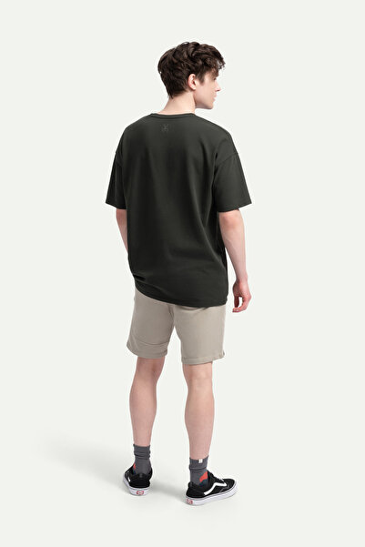 KAFT Unisex Oversize/ Relax Fit Basic T-Shirt - Ασφάλτης