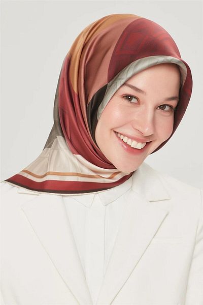 Armine Σειρά Nostalgia Twill Silk Scarf 8516D-33