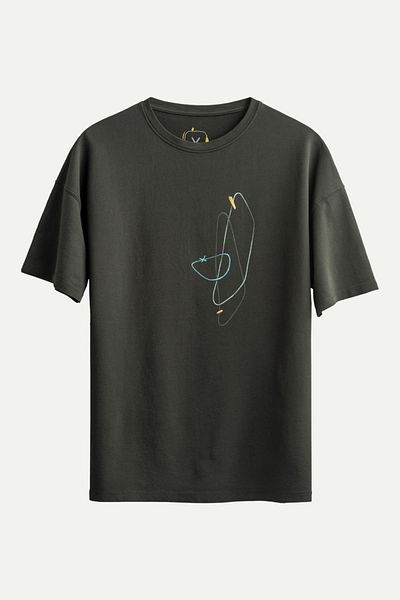 KAFT Unisex Oversize Design T-Shirt - Anirola