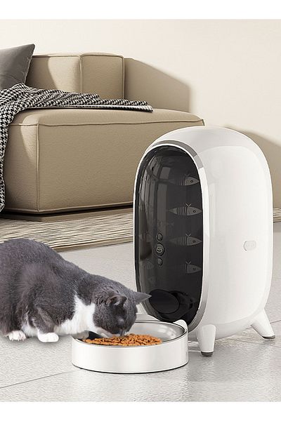 KidLe Automatic Cat Feeder Dog Food Dispenser