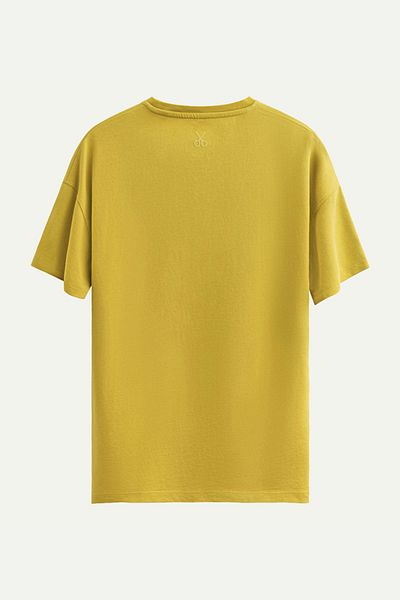 KAFT Unisex Oversize/ Relax Fit Basic T-Shirt - Μοσχάρι