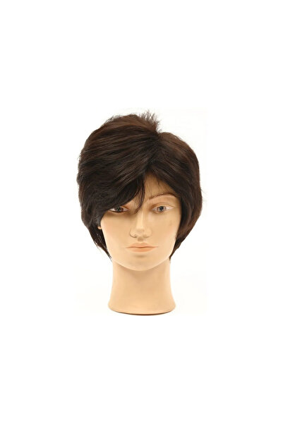 CREST E-TİCARET Unisex Wig Models Synthetic Short Length Wig Product Length: ...