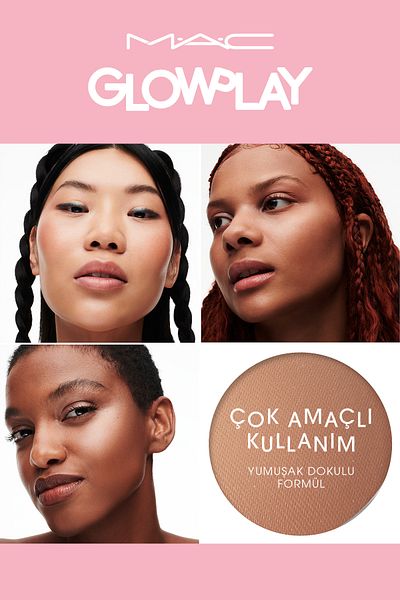 M.A.C Glow Play Soft Textured Blush-So Natural