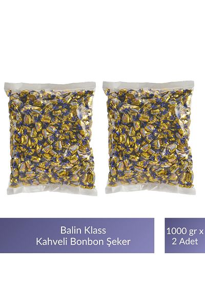 Kahve Dünyası Balin Poşet Klass Milk Bonbon Candy 1000 Gr X 2 Pieces