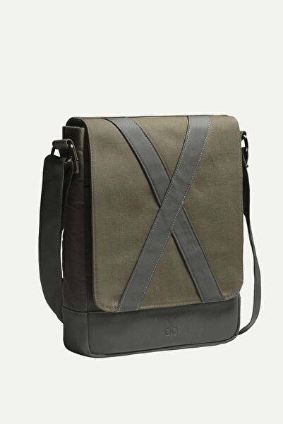 KAFT Unisex Vertical Messenger Bag - Methone - Jungle