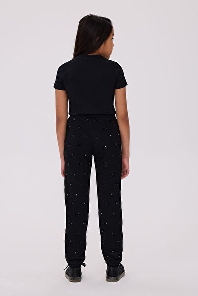 Guess BG Store Kız Çocuk Siyah Eşofman Altı