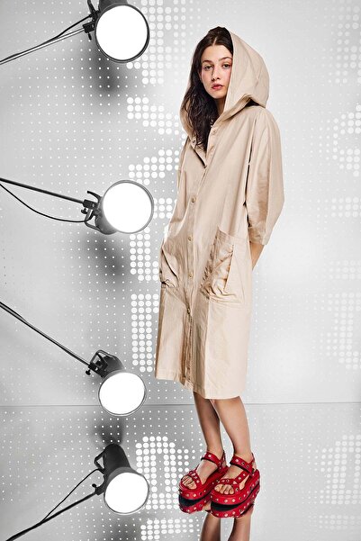 VDR Kadin Krem Gömlek 15073