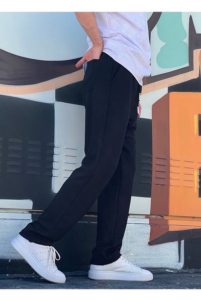 ElitWear New Season Άνετο Ελαστικό Παντελόνι Μέσης και Ελαστικό Υφασμάτινο Παντελόνι