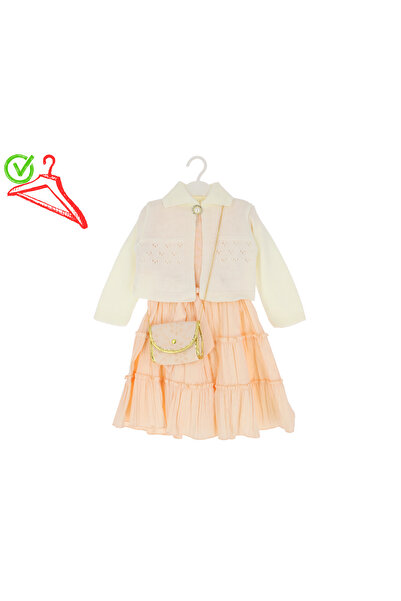 CRASSİ Kız Çocuk Elbise Çantalı