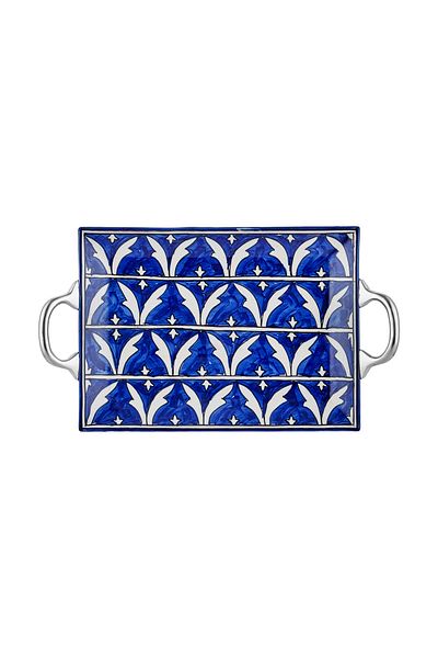 The Mia Corallo Serving Tray Blue 47x27 cm